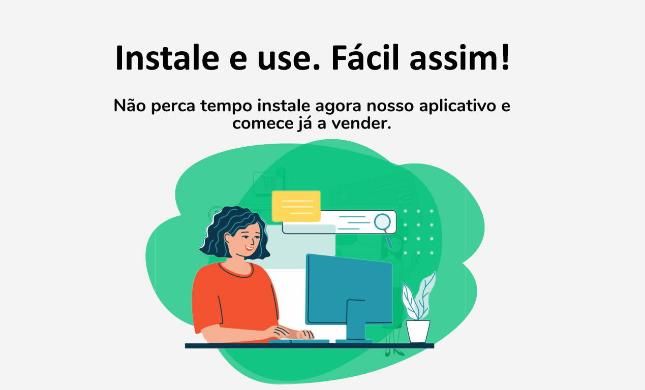 Sistema Pra Loja � f�cil de usar: Baixe, instale e use!